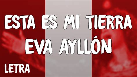 Eva Ayllón Esta Es Mi Tierra Letralyrics Accords Chordify