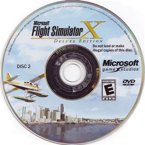Microsoft Flight Simulator X Deluxe Edition 2006 Windows Box Cover