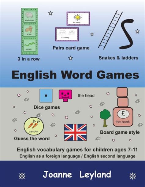 English Word Games English Vocabulary Games For Children Ages 7 11