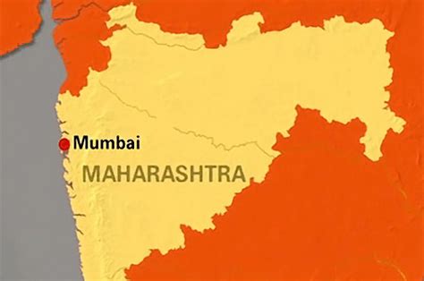 Map Of Maharashtra Mumbai Tourist Map Of English