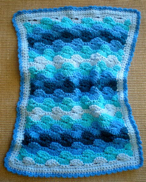 Find this pin and more on baby g! Ravelry: Crochet Baby Blanket - Ocean Waves - Quick & Cozy ...