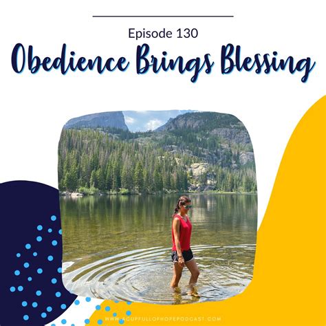 130 Obedience Brings Blessing