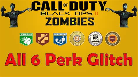 Black Ops 2 6 Perk Glitch On Town Tutorial Youtube