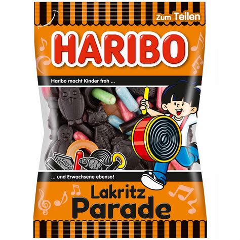 Haribo Lakritz Parade 175g Online Kaufen Im World Of Sweets Shop