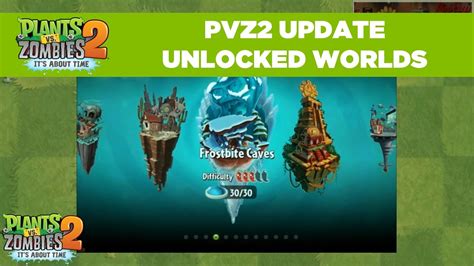 Pvz2 Unlocked Worlds Plants Vs Zombies 2 Live From Popcap Youtube