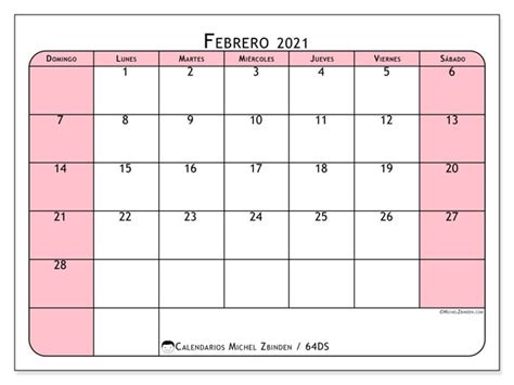Calendario Mar 2021 Calendario Michel Zbinden Febrero 2021 87000 Hot