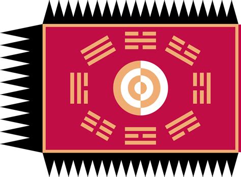 Flag Of The King Of Joseon Svg Enpedia