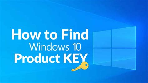 Windows 10 Product Key Free 2023 How To Find