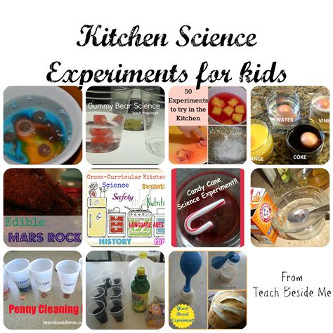 Kitchen Science Experiments For Kids Teach Beside Me