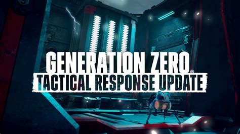 Generation Zero Tactical Response Update Trailer Youtube