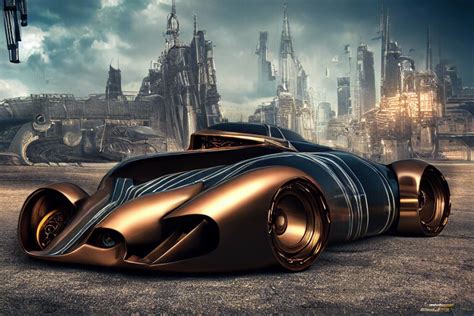 Artstation Steampunk Cars Pack Artworks