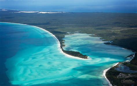 Fraser Island Aerial Queensland Australian Geographic