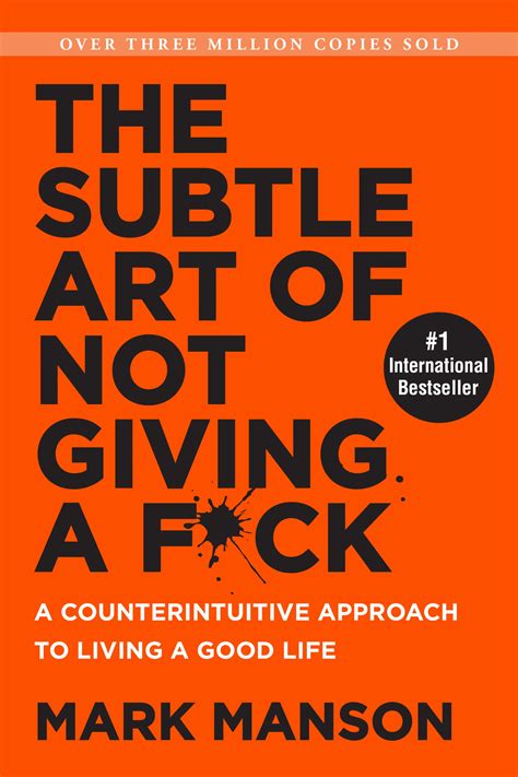 the subtle art of not giving a f ck mark manson