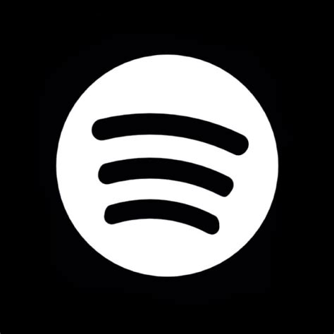 Spotify App Icon Ios App Icon Design Black App