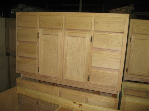 Unfinished Solid Wood Cabinets