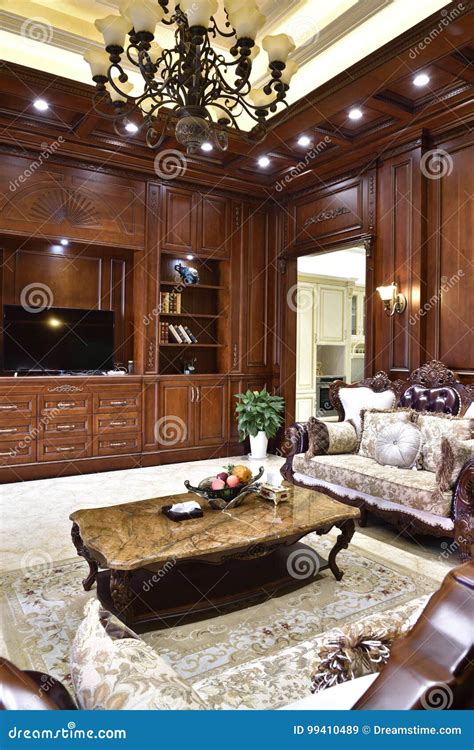 Living Room In Luxury Home Editorial Stock Image Image Of Couch 99410489