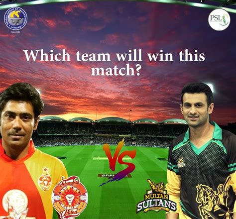 With the ball, shahnawaz dhani led the way they have beaten all of the other psl sides in this run with multan sultans the remaining challengers. PSL Live | Islamabad United vs Multan Sultans Who Will Win ...