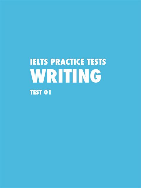 Ielts Practice Test 01 Writing Gt Copyright Websites