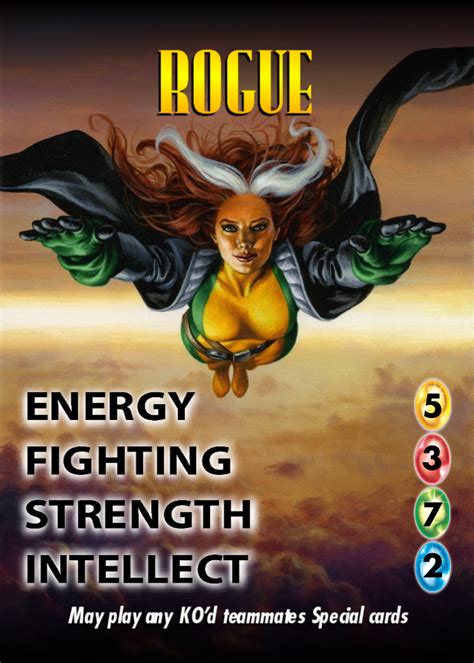 Rogue Overpower Character Card Special Cards Cards Card Games