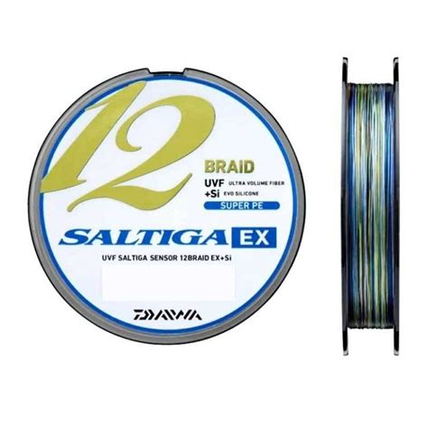 Trenzado Dynema Daiwa UVF Saltiga Sensor 12 Braid EX Si 4 300 PE Braid