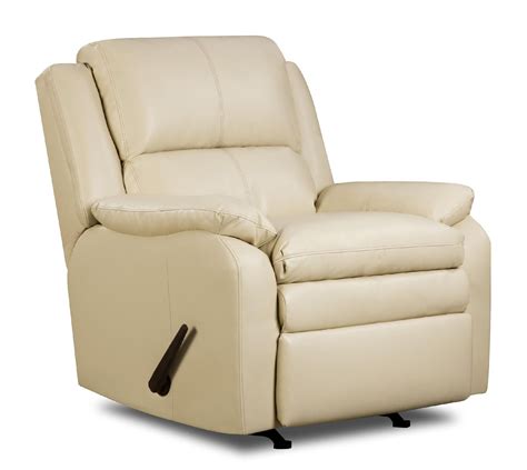 At sam's club, you'll find recliners that are upholstered in smooth fabrics, soft leather and plush keep your style in mind. Simmons Upholstery baron leather rocker recliner - Shop ...