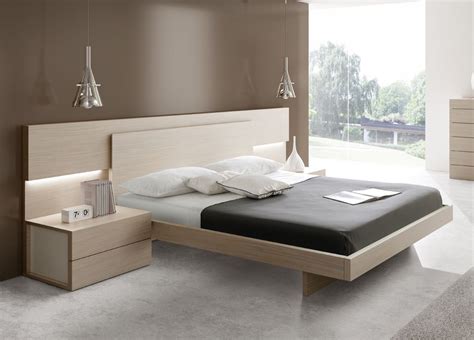 The small floorspace in this room houses a. Fuji Contemporary Bed | Bed design modern, Contemporary ...