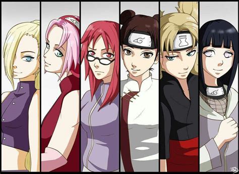 5 Best Naruto Female Characters Bare Foots World