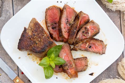 Rinderhüftsteak richtig braten Rezept