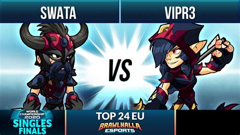 Swata Vs Vipr3 Top 24 Brawlhalla World Championship 2020 1v1 EU