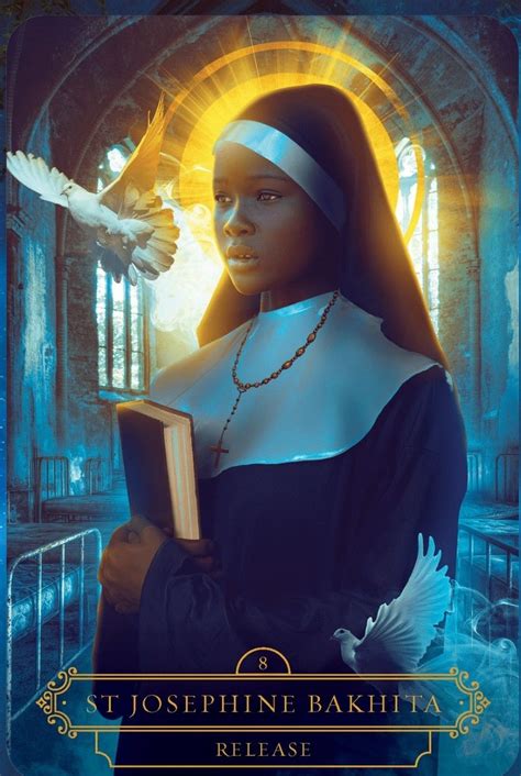 Saints And Mystics Oracle ~saint Josephine Bakhita Saint Joesphine