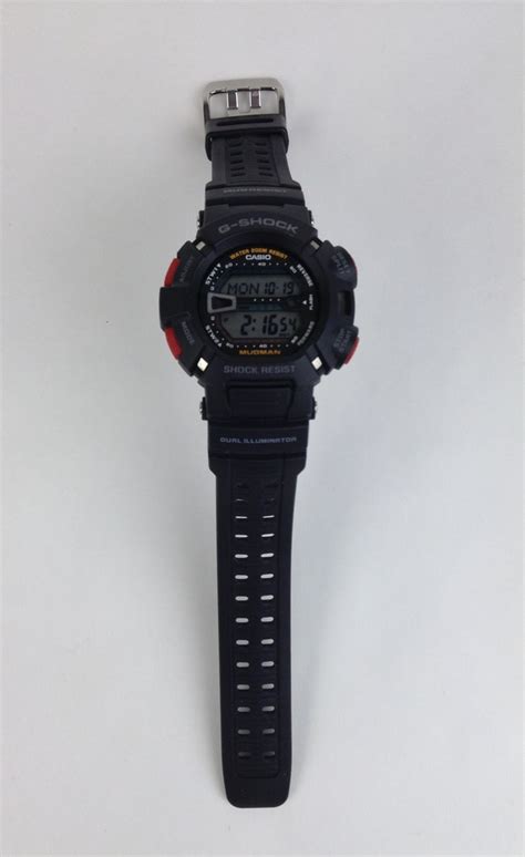 Its mud resist construction seals out everything from the oil of workshop to the sand of motorcycle rally. Casio G9000-1V Men's G-Shock Mudman Digital Chronograph ...