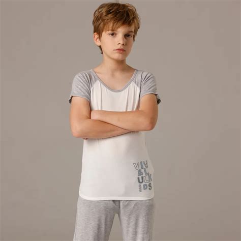 Child Underwear Teenage Modal Sleepwear Male Big Boy Sleepwear Cotton