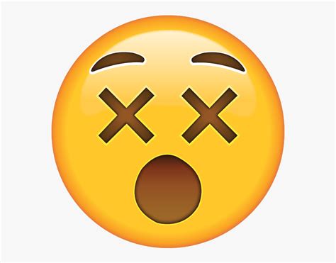 Dizzy Face Emoji Clipart Images