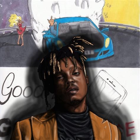 Juice Wrld Fan Art Anime Made This Cover Fan Art For Juice Wrld What