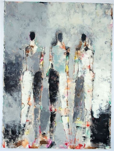 Three Figure Study Figurative Painting Julie Schumer Contemporary