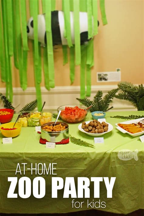 How To Throw A Zoo Party At Home Zoo Birthday Party Idea For Kids
