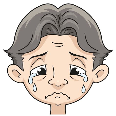 crying face clip art library
