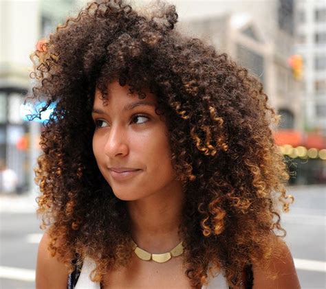 This luxy blog post will give. highlights give such beautiful dimension to natural hair