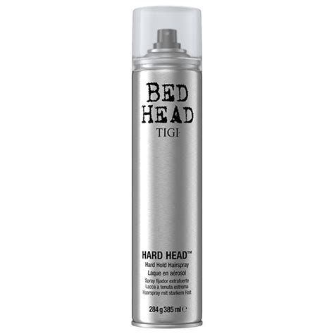 Best holding hairspray for men & women to. Lacca tenuta forte finish luminoso Tigi Bed Head Hard Head ...