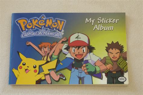 Buy Pokemon My Sticker Album Gotta Catch Em All Official Nintendo