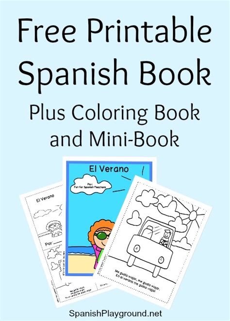 Free Printable Spanish Books
