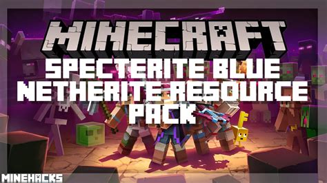 Download Specterite Blue Netherite Resource Pack Minecraft