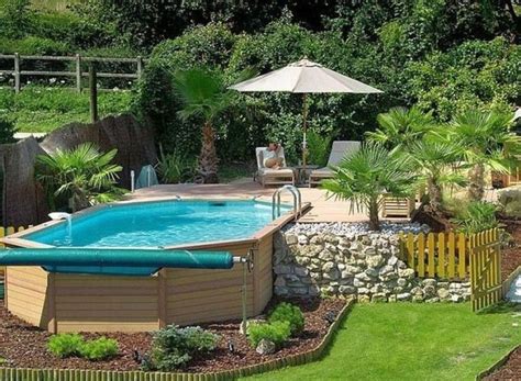 Above ground swimming pool decorations. 34 Lovely Small Swimming Pool Design Ideas On A Budget in ...