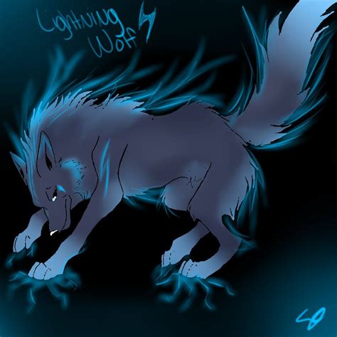 Wolves Of Elements Wolf Of Lightning Wolf Lightning Creatures
