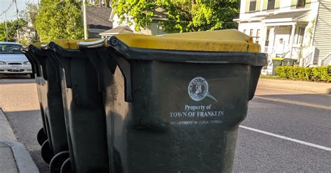 Franklin Matters Trash And Recycling Pickup Schedule Delayed One Day