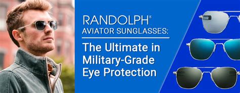 Randolph Aviator Sunglasses The Ultimate In Military Grade Eye Protec