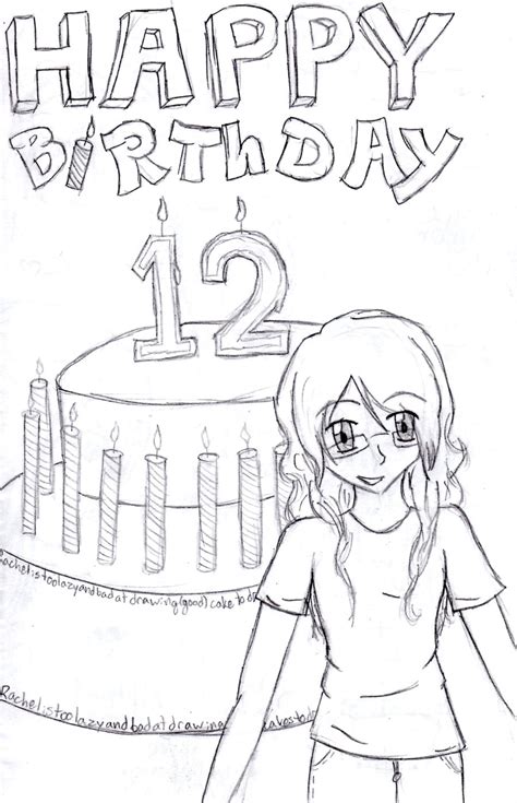How to draw a birthday birthday drawings license personal use easy. Birthday Card Drawing at GetDrawings | Free download