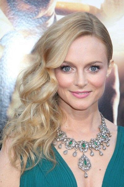 Pin By Xo Xo On Heather Graham Side Swept Hairstyles Side Swept
