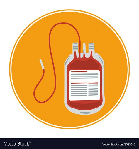 Blood Transfusion Icon Royalty Free Vector Image