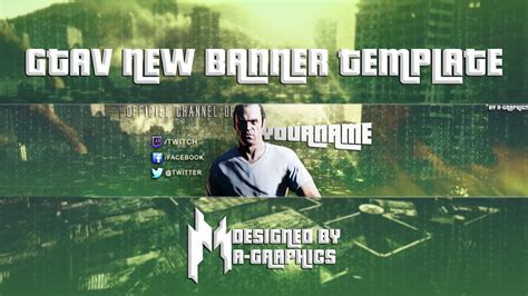 Gta V New Banner Template ~ A Graphics